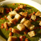 Supa crema de spanac cu morcovi