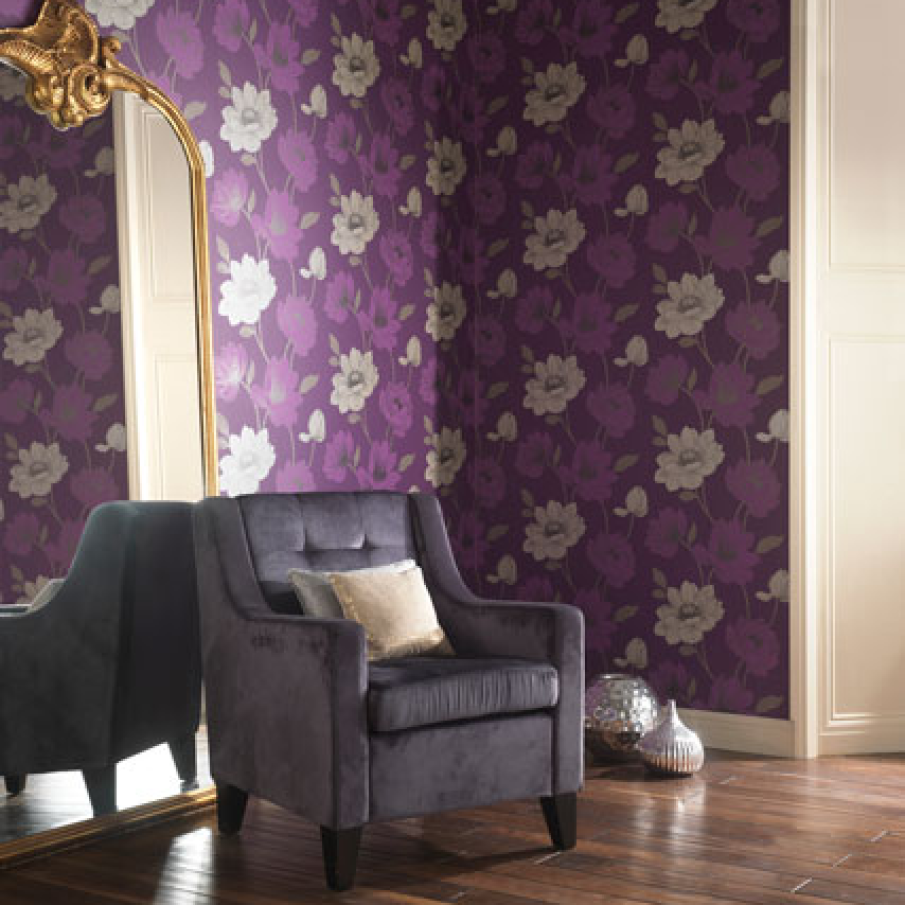 Tapet cu motive florale