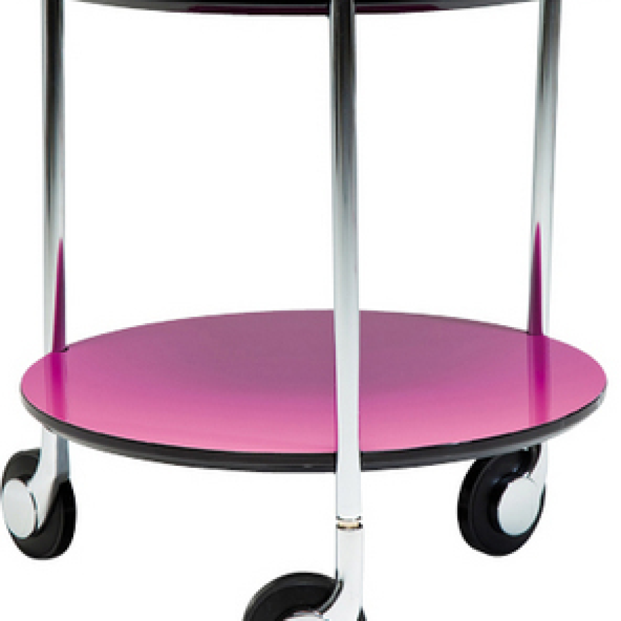 Side Table Doppio Pink Ø 40cm