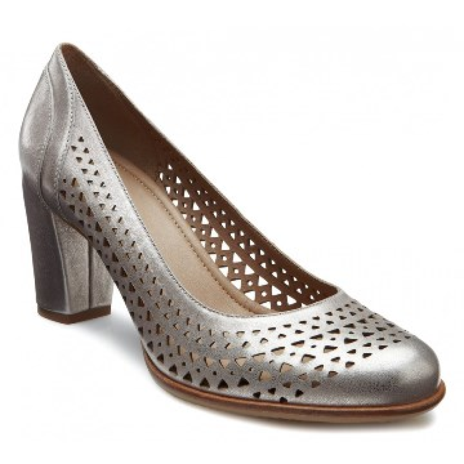 Pantofi comozi piele perforata ECCO Pretoria 