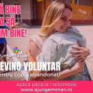 Fă bine ca să fim bine!  Ajungem MARI caută 1.000 de voluntari care să le fie alături copiilor abandonați