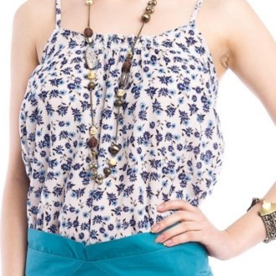 Maiou cu imprimeu floral