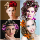 Flori, fete si... coafuri spectaculoase! Top 9 coafuri cu flori