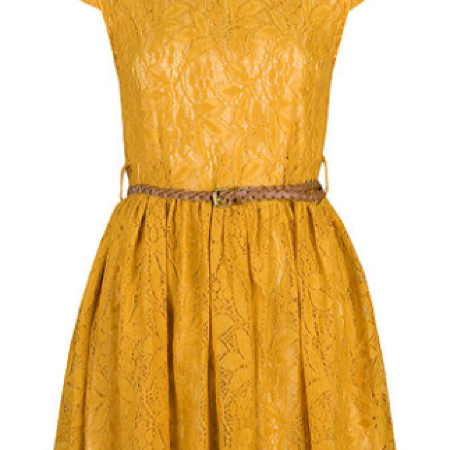 Rochie galben mustar