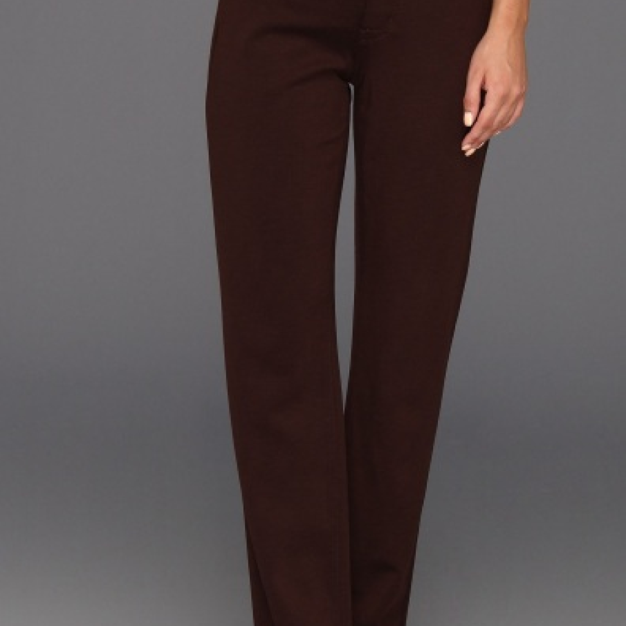 Pantaloni drepti, cu talie inalta 