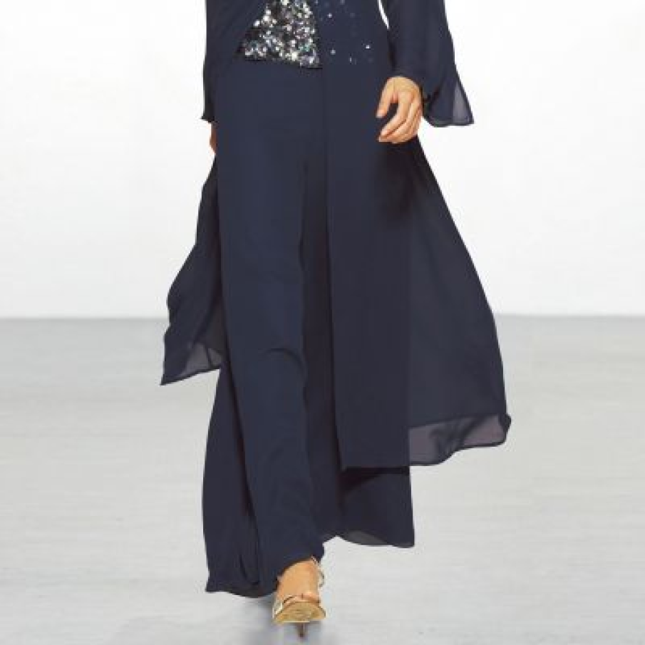 Pantaloni din panză crep VOTRE MODE