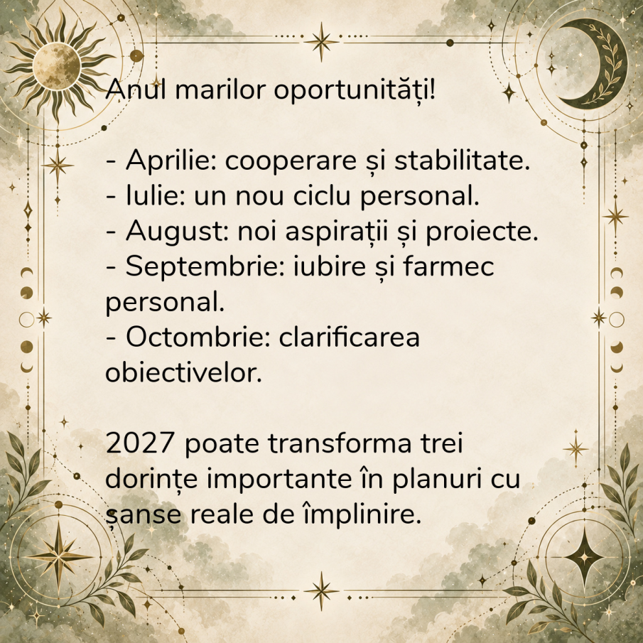 3 dorințe se îndeplinesc pentru zodia Balanță în 2027! Universul pregătește trei mari binecuvântări