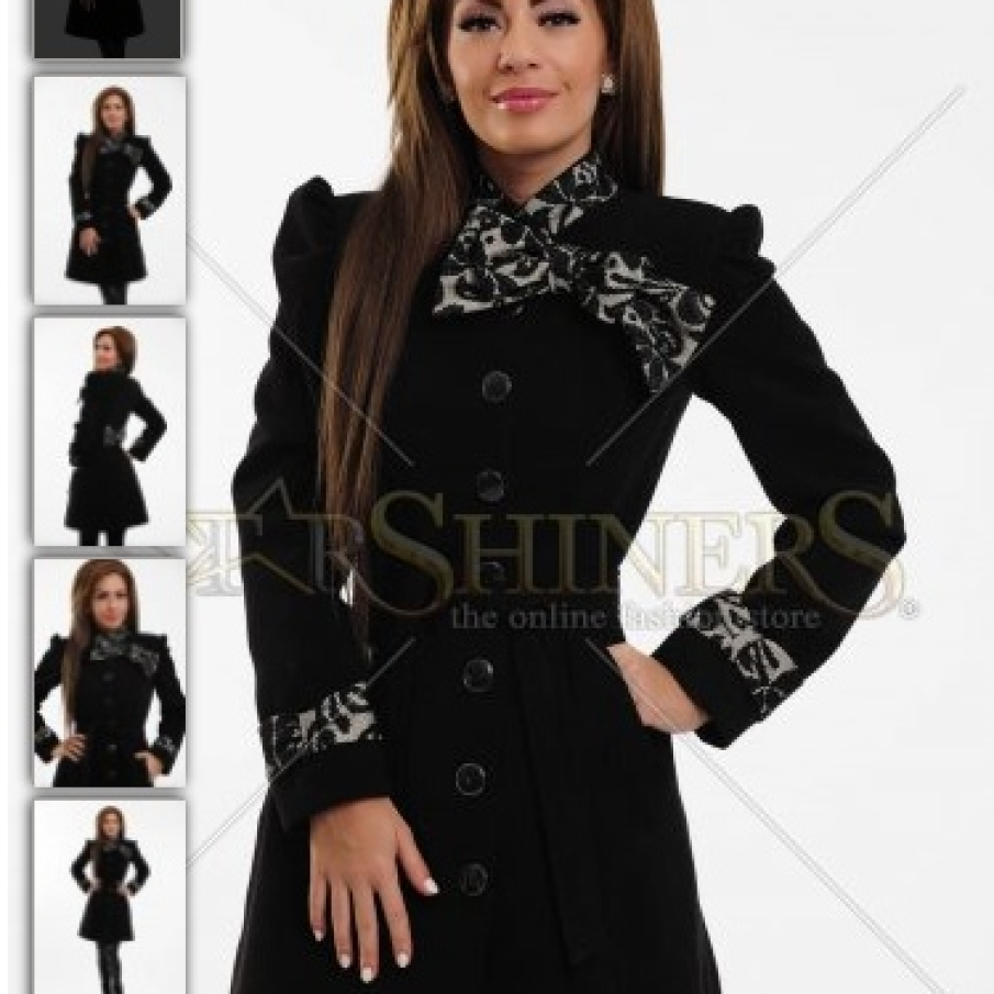 Palton Fofy Smooth Lady Black