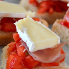 Bruschete cu Camembert