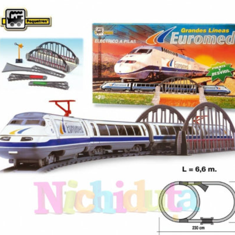 Trenulet electric calatori Euromed