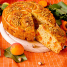  Prajitura cu caise si fistic 