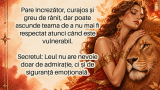 În spatele mândriei LEULUI se ascunde o RANĂ pe care puțini o văd! Gestul care îi poate câștiga încrederea pentru totdeauna