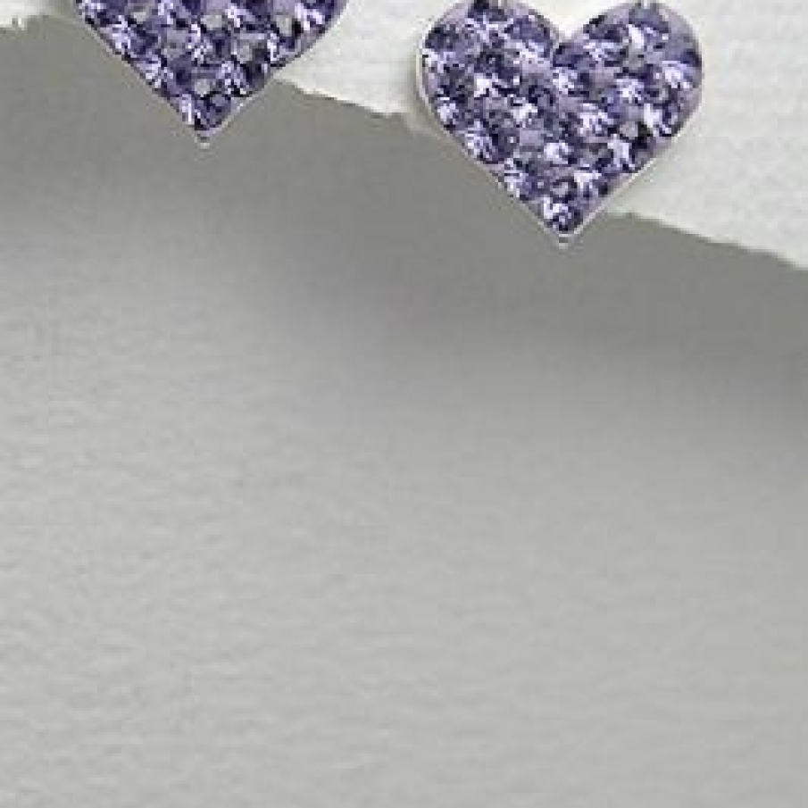 Inimi din cristale mov