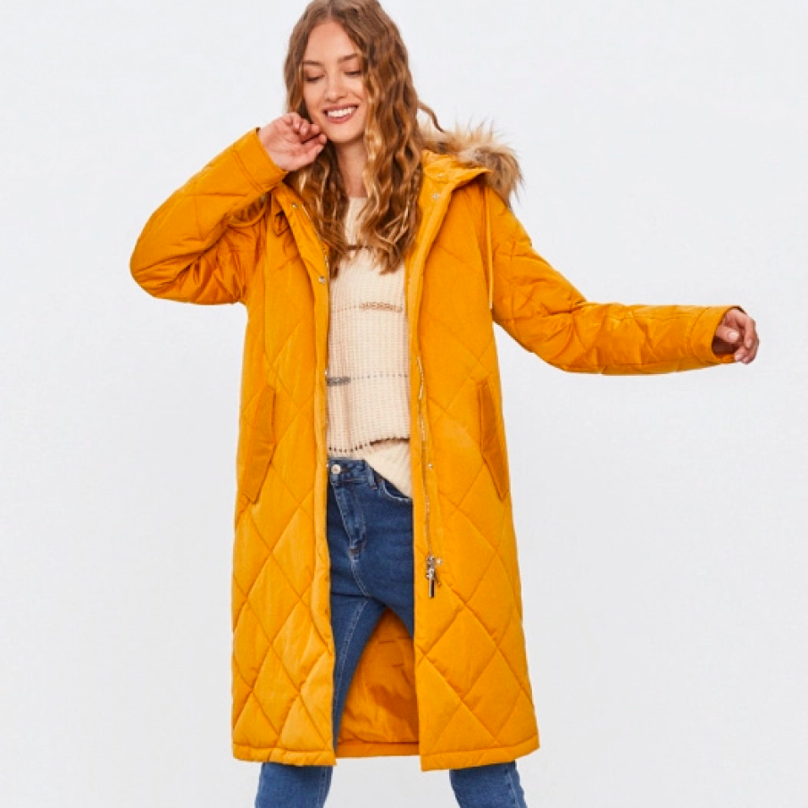 Answear - Geacă Answear Lab galbenă