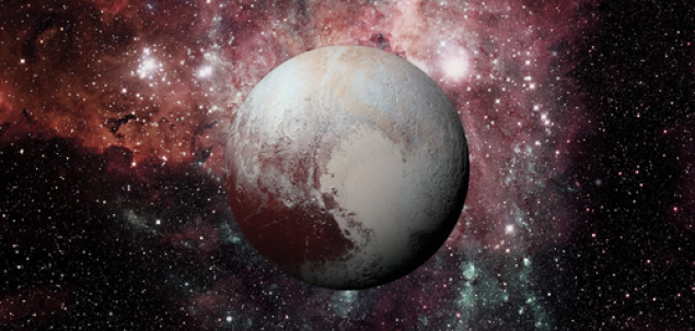 Pluto este denumita si „Planeta Rosie”.