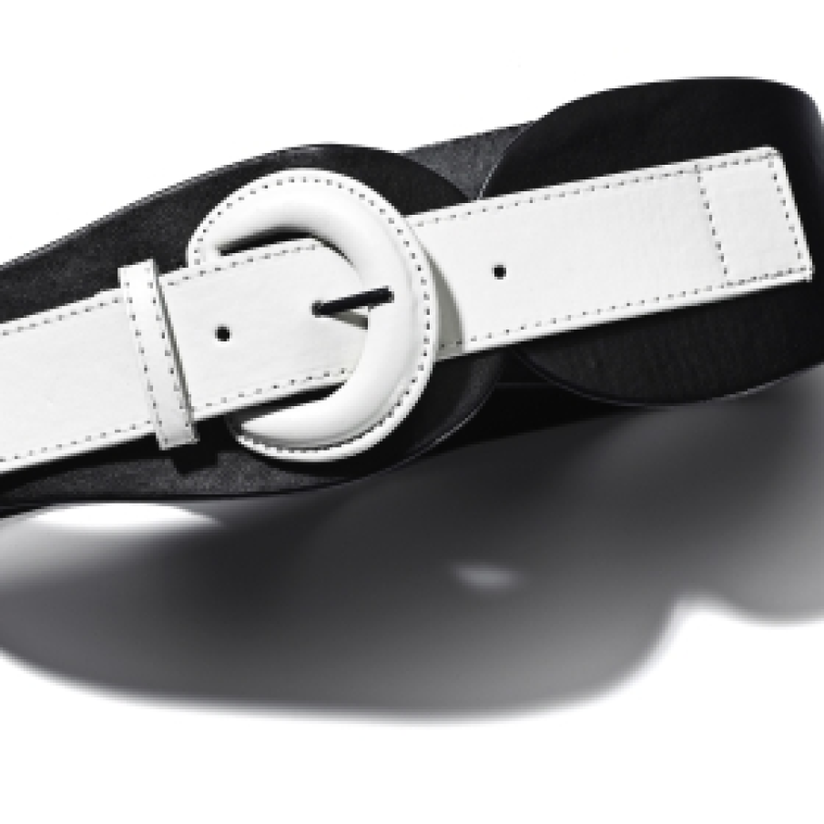 Curea alb-negru