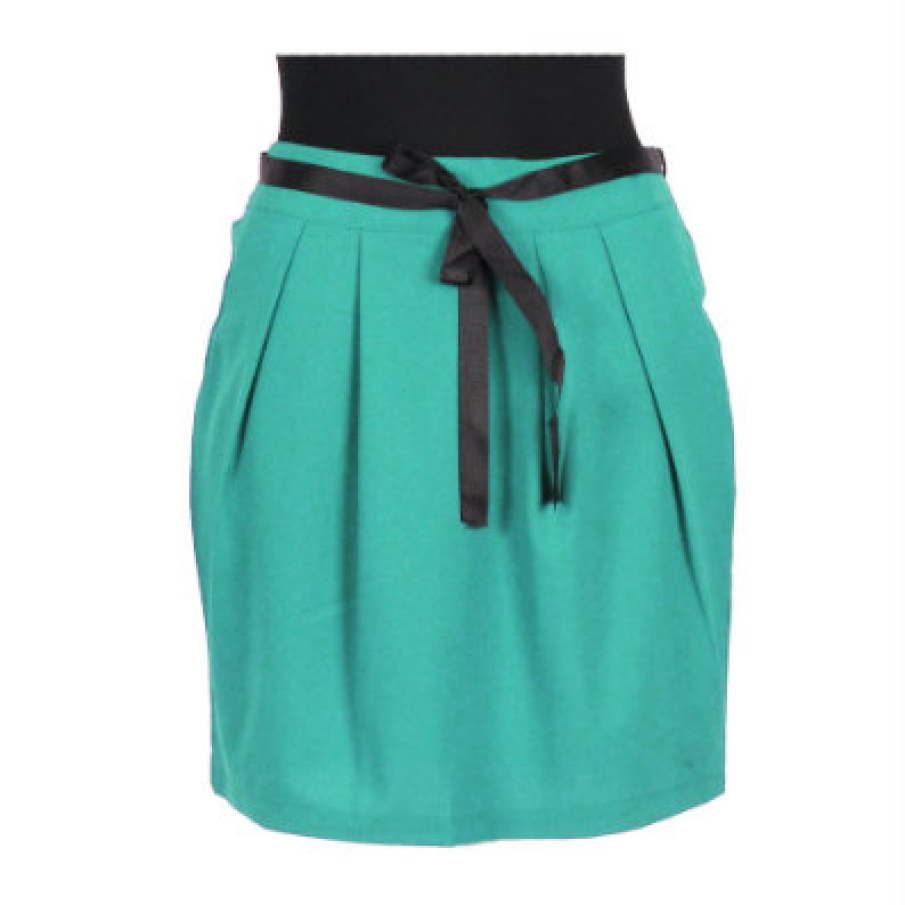 Fusta scurta verde menta
