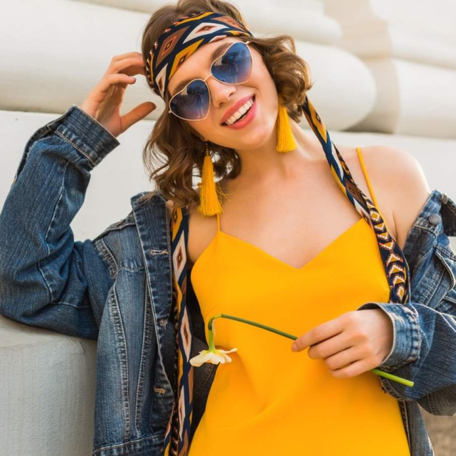 Esarfa de inspiratie hippie 