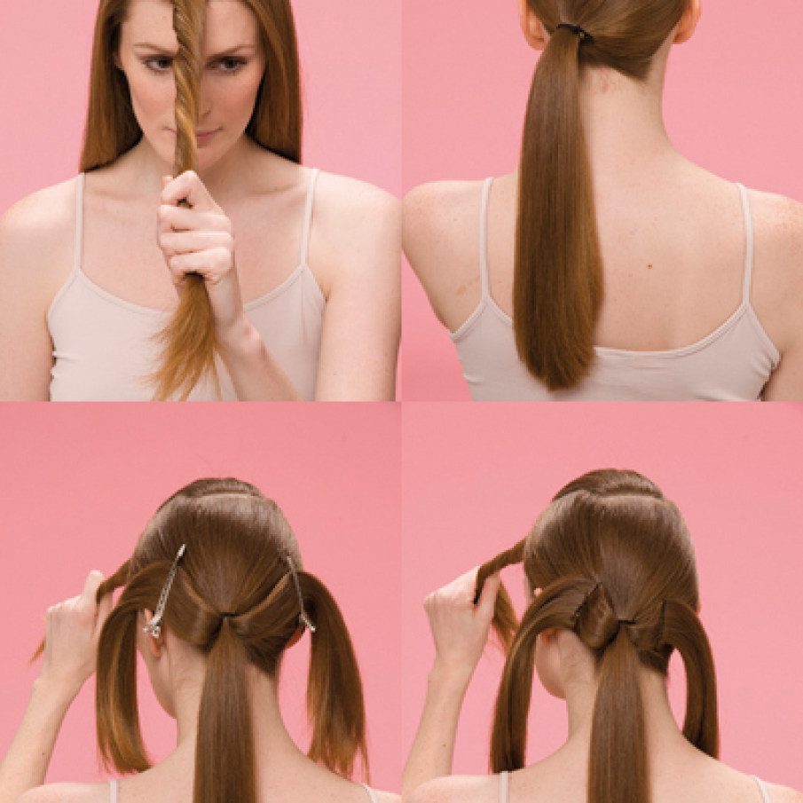 Coafura de ocazie -pasul 1