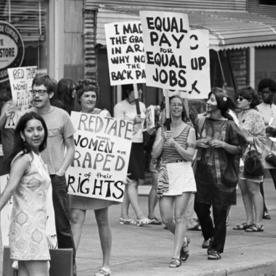 Mars pentru drepturile femeilor, 1970
