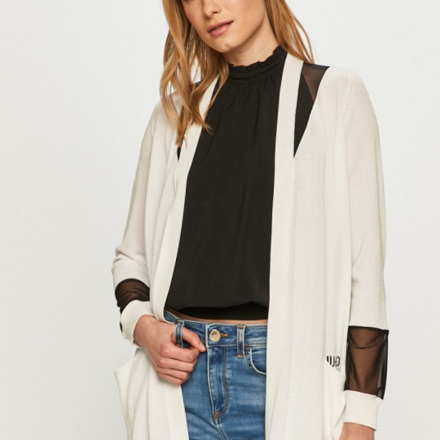 Cardigan cu decupaje transparente 