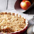 Crumble cu mere fara zahar