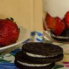 Parfait de capsuni si kiwi cu oreo - pentru copilul din tine