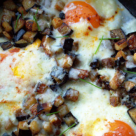 Vinete cu oua si cascaval in stil indian