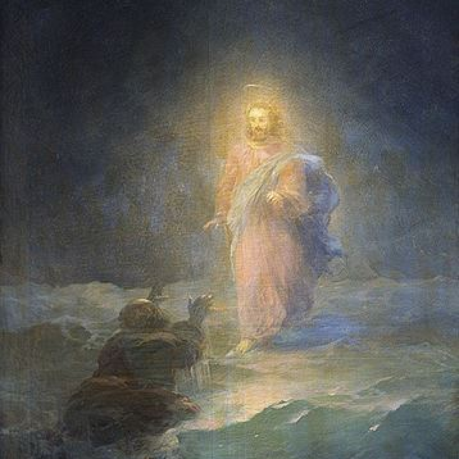 Cum a mers Iisus pe apa?