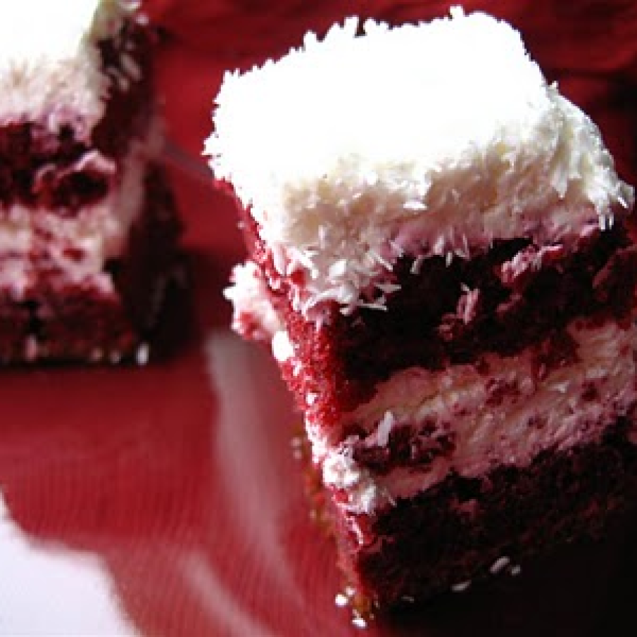  Red velvet cake-prajitura de catifea rosie 