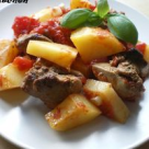 Ficatei cu cartofi la cuptor