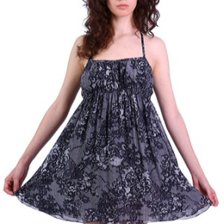 Rochie baby doll de matase