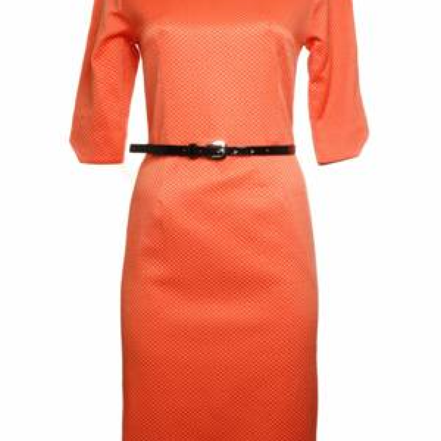 Rochie office tangerine tango