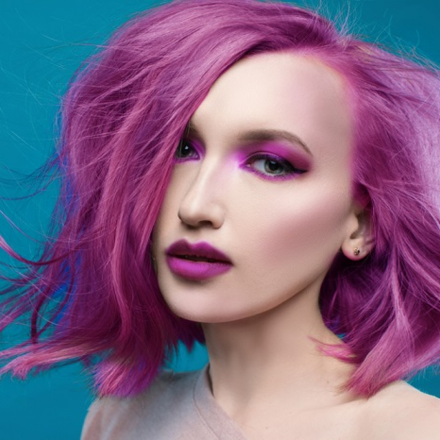 Nuanta de lavanda purpurie in par 