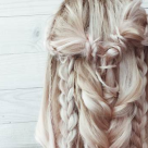 Impletituri pentru parul blond. Se poarta mai ales Impletiturile Infinity + Impletiturile Combinate si sunt superbe ♥♥♥!