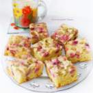  Prajitura cu rabarba si zmeura 