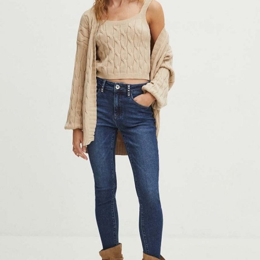 Jeanși din colecția Medicine cu fason skinny pentru un efect de 