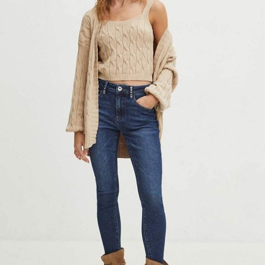 Jeanși din colecția Medicine cu fason skinny pentru un efect de 