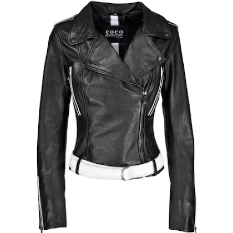 Geacă de piele Storm CBL, Negru, Negru