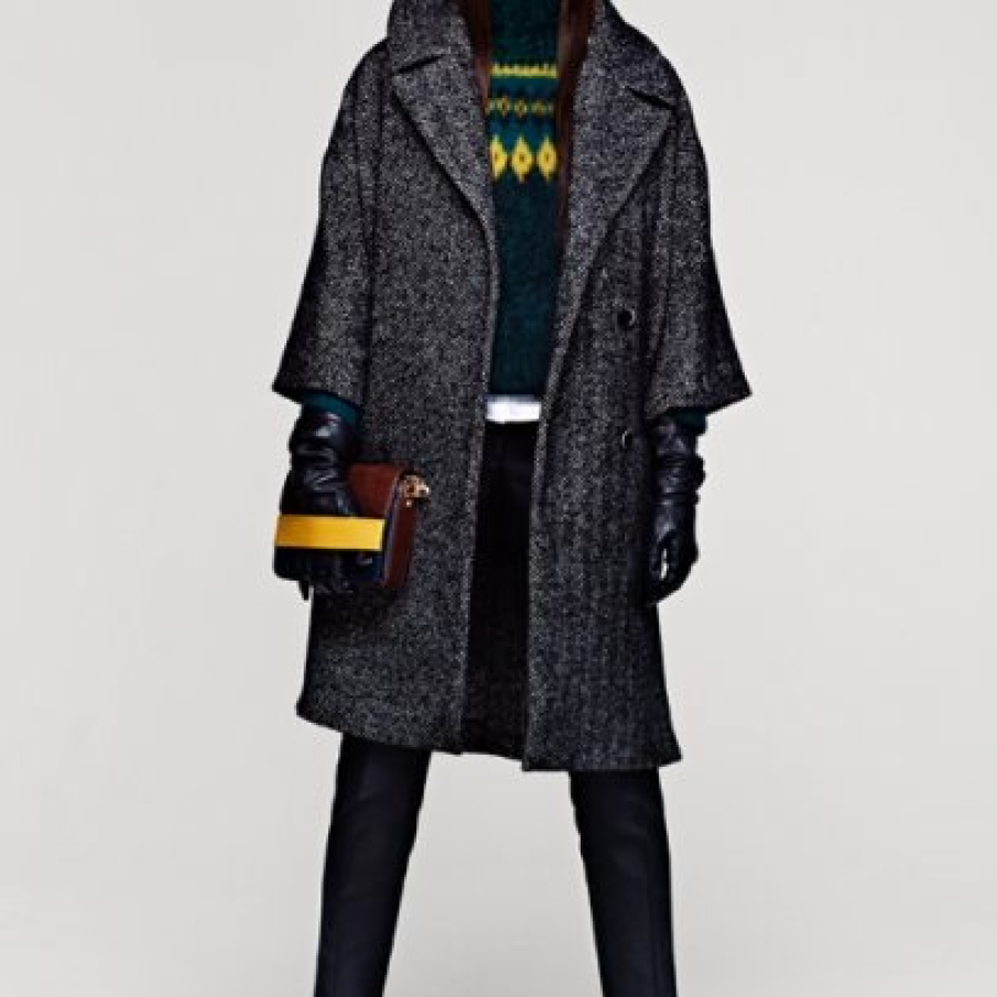 Paltoane cu maneci largi 