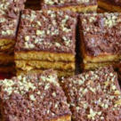 Prajitura cu miere si crema de ciocolata, nuca si rom