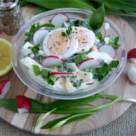Salata de leurda cu oua