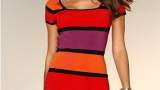 Rochie tricotata in culori superbe Laura Scott