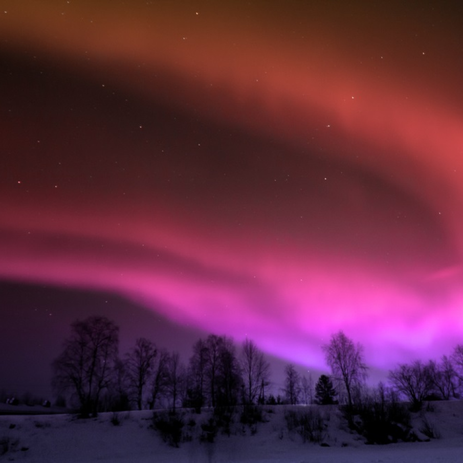Minuni pe cerul Laponiei (Finlanda)