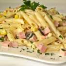 (P) Salata de paste cu sunca si dressing cremos de la Family Sunca