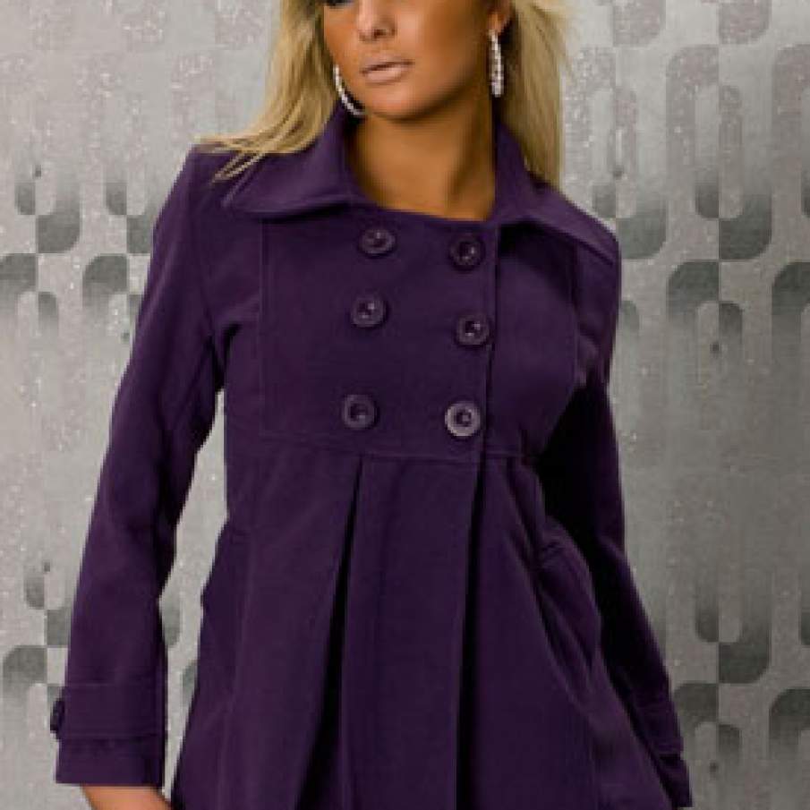 Palton Purple Sensuality
