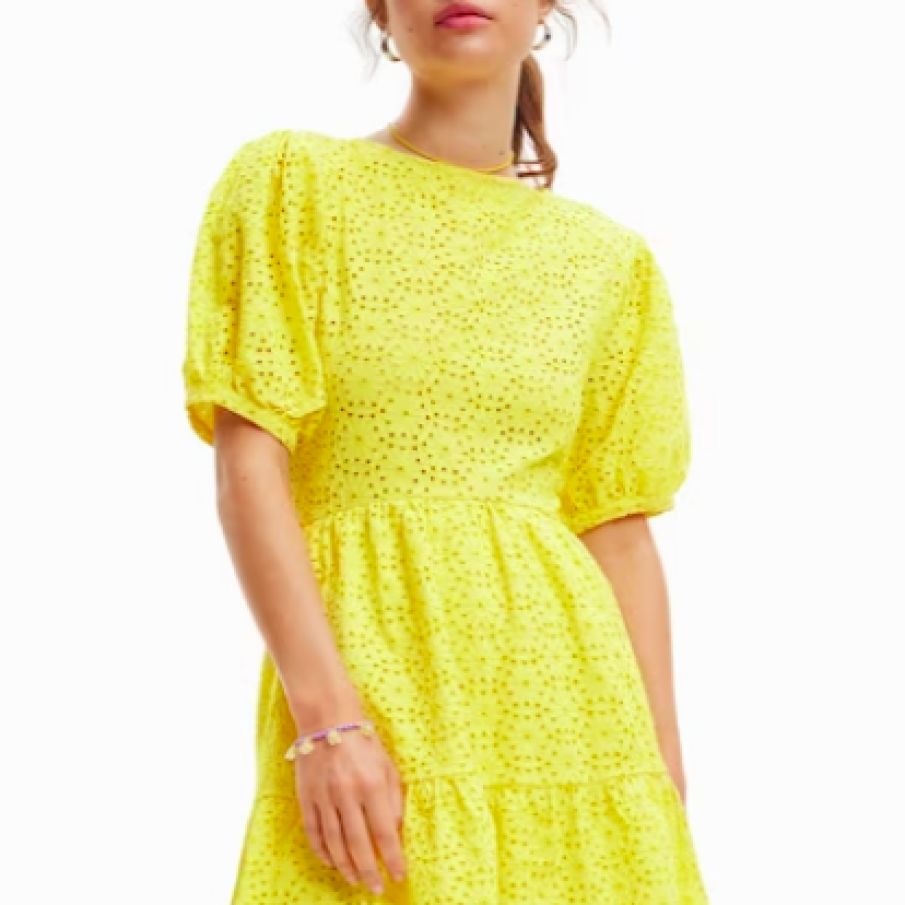 DESIGUAL Rochie evazată cu decupaj pe spate