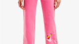 DESIGUAL Blugi ampli cu imprimeu cu Pantera Roz