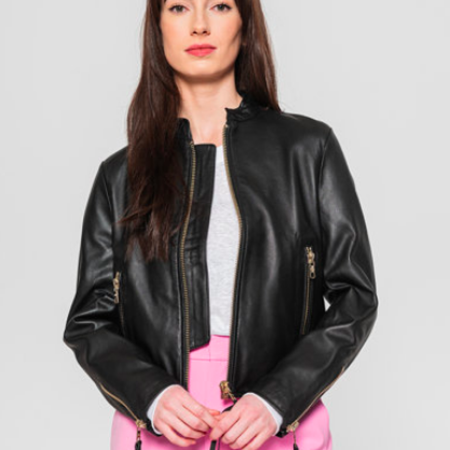 Jachetă de piele Essential Racer