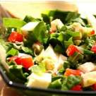  Salata de primavara cu verdeturi si mozzarella 